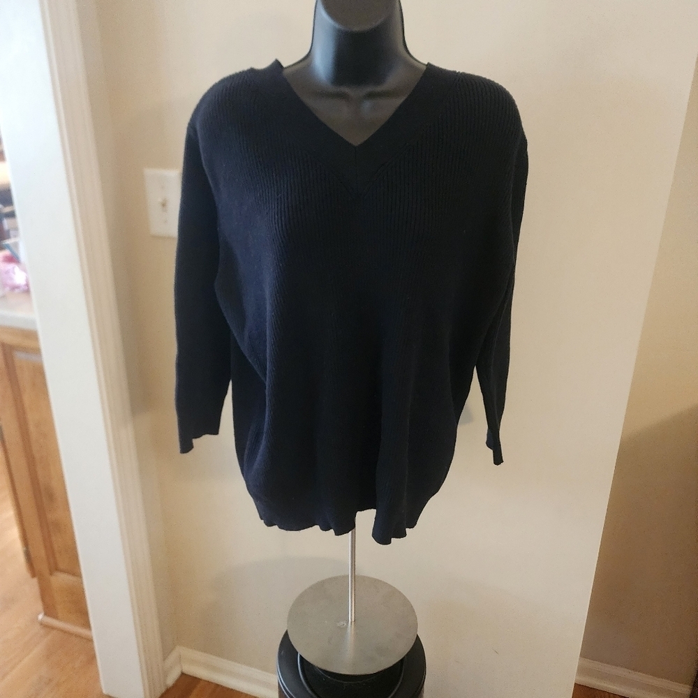 V1 - Reference Point Black Sweater